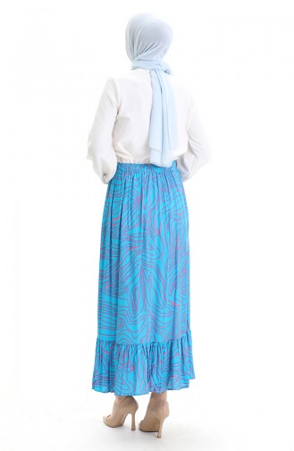 Jupe Bleu 2012B-01