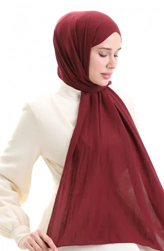 Katoenen Zachte Sjaal 70283-16 Bordeauxrood 70283-16
