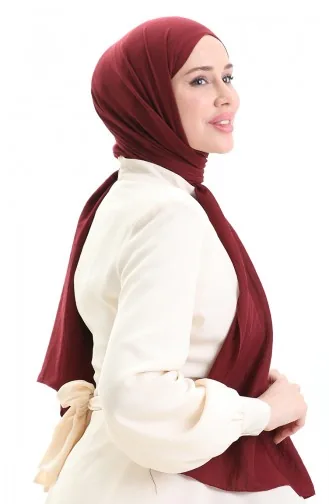 Katoenen Zachte Sjaal 70283-16 Bordeauxrood 70283-16