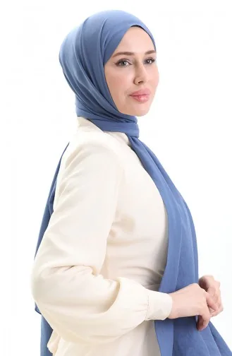 Katoenen Zachte Sjaal 70283-17 Indigo 70283-17