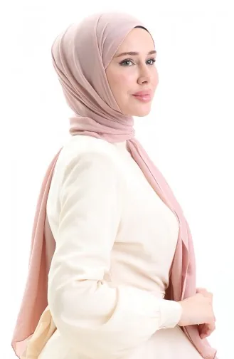 Pamuklu Soft Şal 70283-21 Koyu Pudra