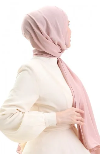 Pamuklu Soft Şal 70283-21 Koyu Pudra