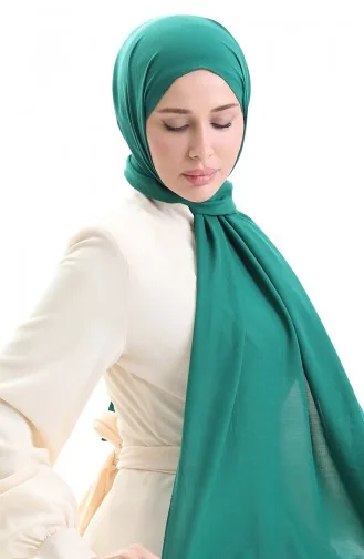 Katoenen Zachte Sjaal 70283-24 Smaragdgroen 70283-24