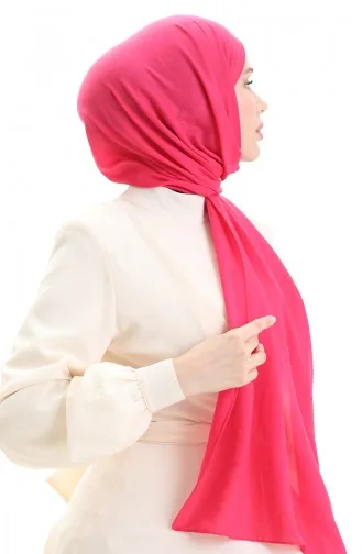 Pamuklu Soft Şal 70283-27 Fuşya