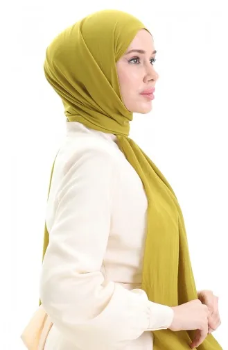 Katoenen Zachte Sjaal 70283-33 Oliegroen 70283-33