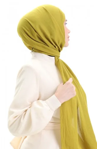 Katoenen Zachte Sjaal 70283-33 Oliegroen 70283-33