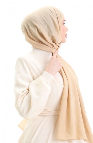 Pamuklu Soft Şal 70283-42 Açık Hardal