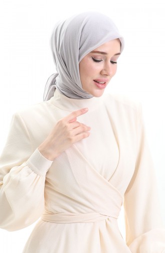 Pamuklu Soft Eşarp 70282-05 Gri