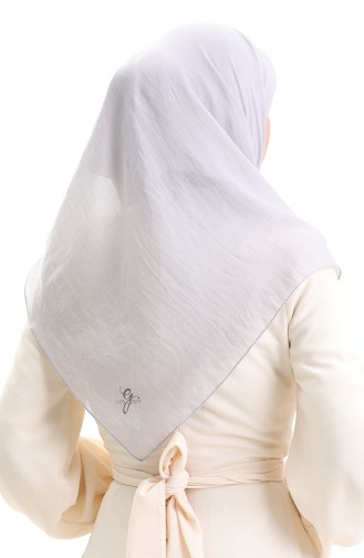 Pamuklu Soft Eşarp 70282-05 Gri
