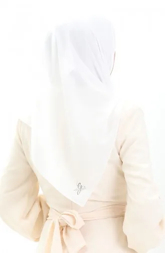 Katoenen Zachte Sjaal 70282-26 Ecru 70282-26