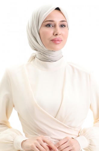 Pamuklu Soft Eşarp 70282-29 Açık Taş