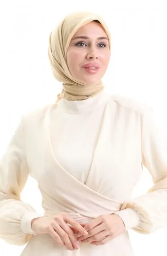 Katoenen Zachte Sjaal 70282-32 Licht Mosterdgeel 70282-32