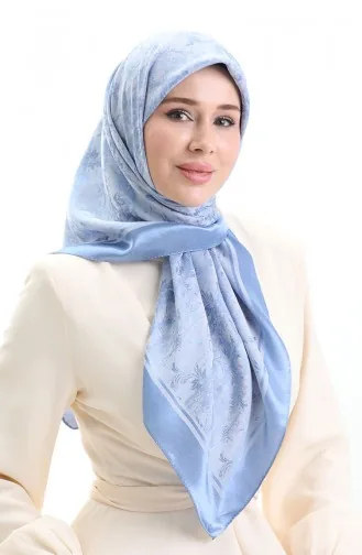 Marakeş Eşarp 70284-04 Mavi
