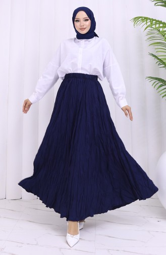 Navy Blue Skirt 0050-06