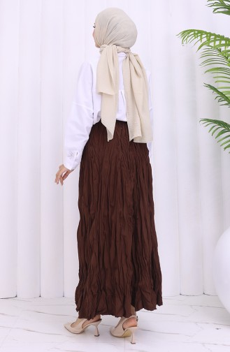Jupe Couleur Brun 0050-07