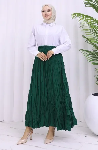 Jupe Vert emeraude 0050-09