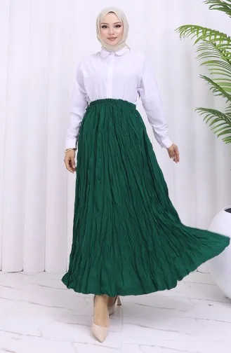 Jupe Vert emeraude 0050-09
