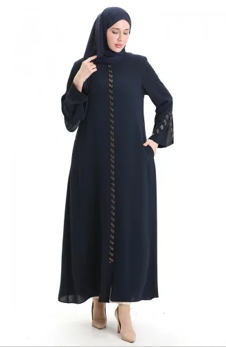 Abayas Bleu Marine 2038-02