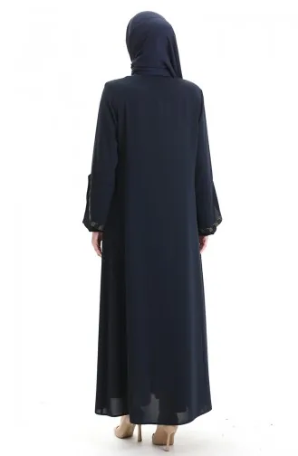 Abayas Bleu Marine 2038-02