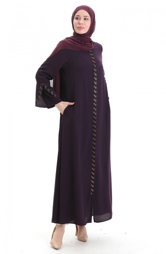 Abayas Plum 2038-03