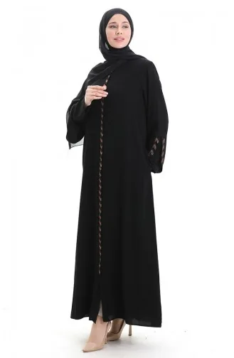 Schwarz Abayas 2038-05