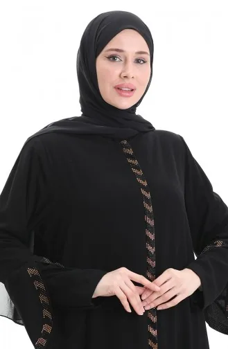 Schwarz Abayas 2038-05
