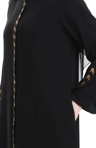 Schwarz Abayas 2038-05