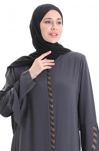 Abayas Gris 2038-06