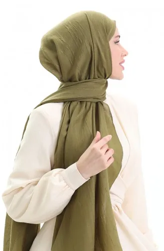 Bambu Şal 70281-04 Zeytin Yeşili