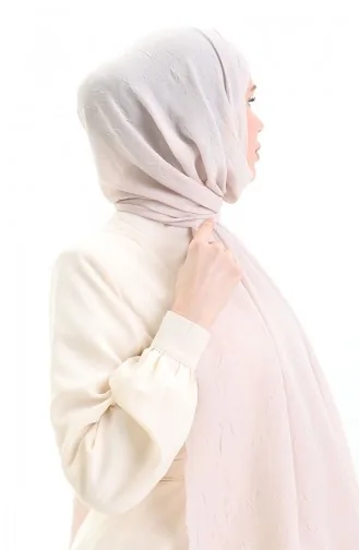 Bambu Şal 70281-10 Açık Vizon