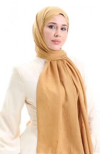 Bambu Şal 70281-12 Hardal