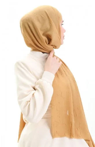 Bambu Şal 70281-12 Hardal