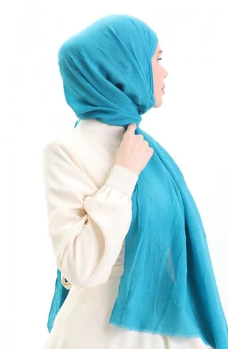 Bambu Şal 70281-19 Turkuaz
