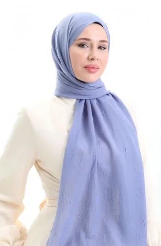 Bambu Şal 70281-20 Mavi