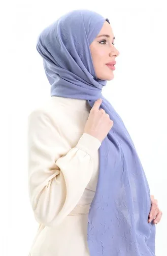 Bambu Şal 70281-20 Mavi