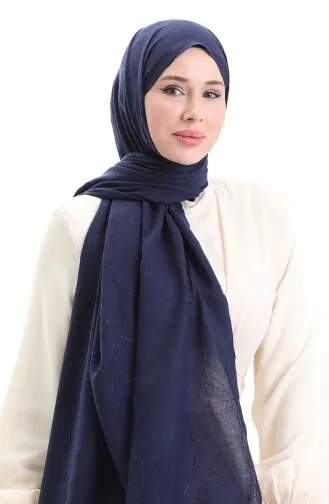 Bambu Şal 70281-24 Lacivert