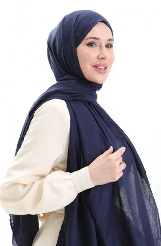 Bambu Şal 70281-24 Lacivert