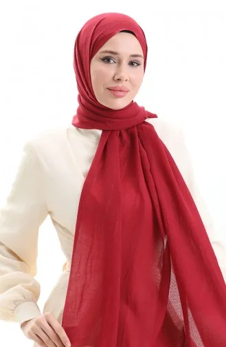 Bambu Şal 70281-31 Vişne