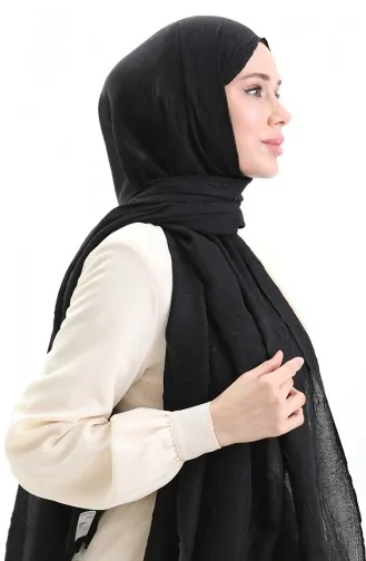 Bambu Şal 70281-36 Siyah