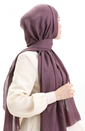 Bambu Şal 70281-38 Açık Mürdüm