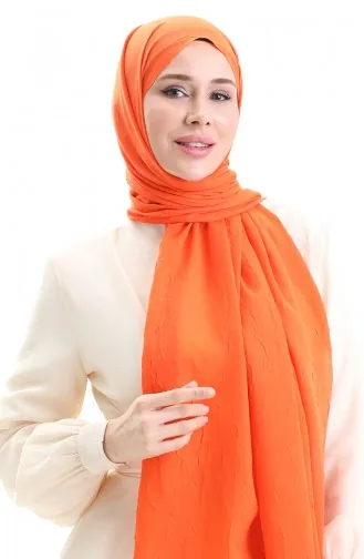 Bambu Şal 70281-40 Oranj