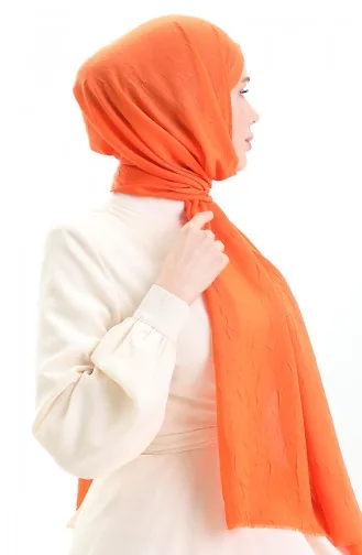 Bambu Şal 70281-40 Oranj