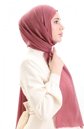 Châle En Bambou 70281-45 Rose Poudré Foncé 70281-45