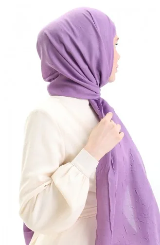 Bambu Şal 70281-48 Eflatun