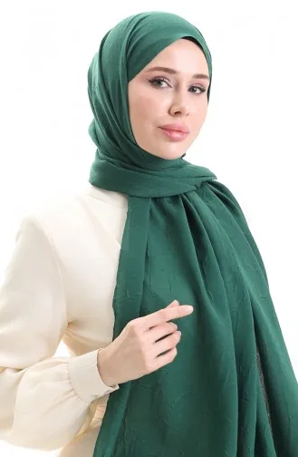 Bambu Şal 70281-50 Zümrüt Yeşili