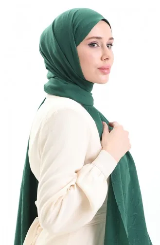 Bambu Şal 70281-50 Zümrüt Yeşili