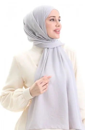 Pamuklu Soft Şal 70283-02 Gri