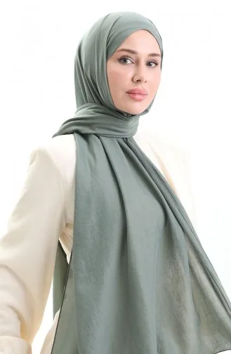 Pamuklu Soft Şal 70283-09 Zeytin Yeşili