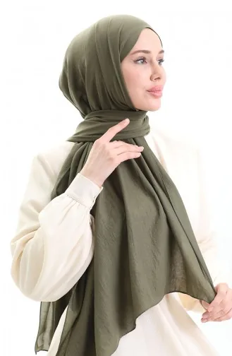 Pamuklu Soft Şal 70283-10 Kına Yeşili
