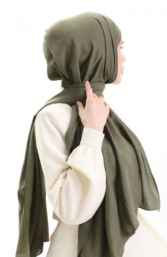 Pamuklu Soft Şal 70283-10 Kına Yeşili